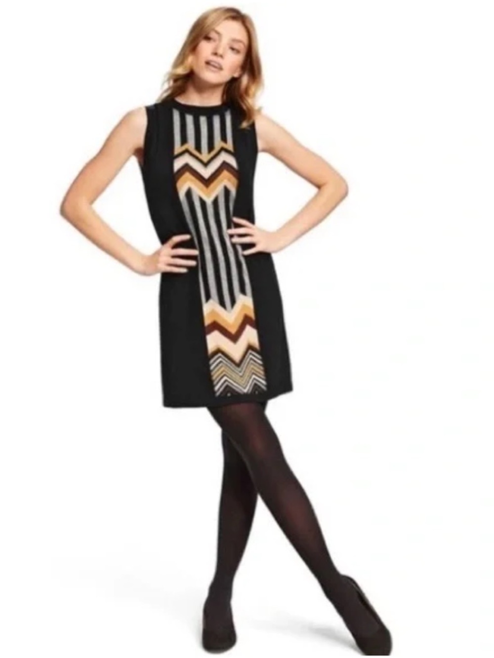 MISSONI x TARGET | Familia Chevron Knit Sweater Dress Size S